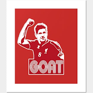 OG Footballers - England - Stevie G - GOAT Posters and Art